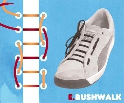 10 способов завязывать шнурки